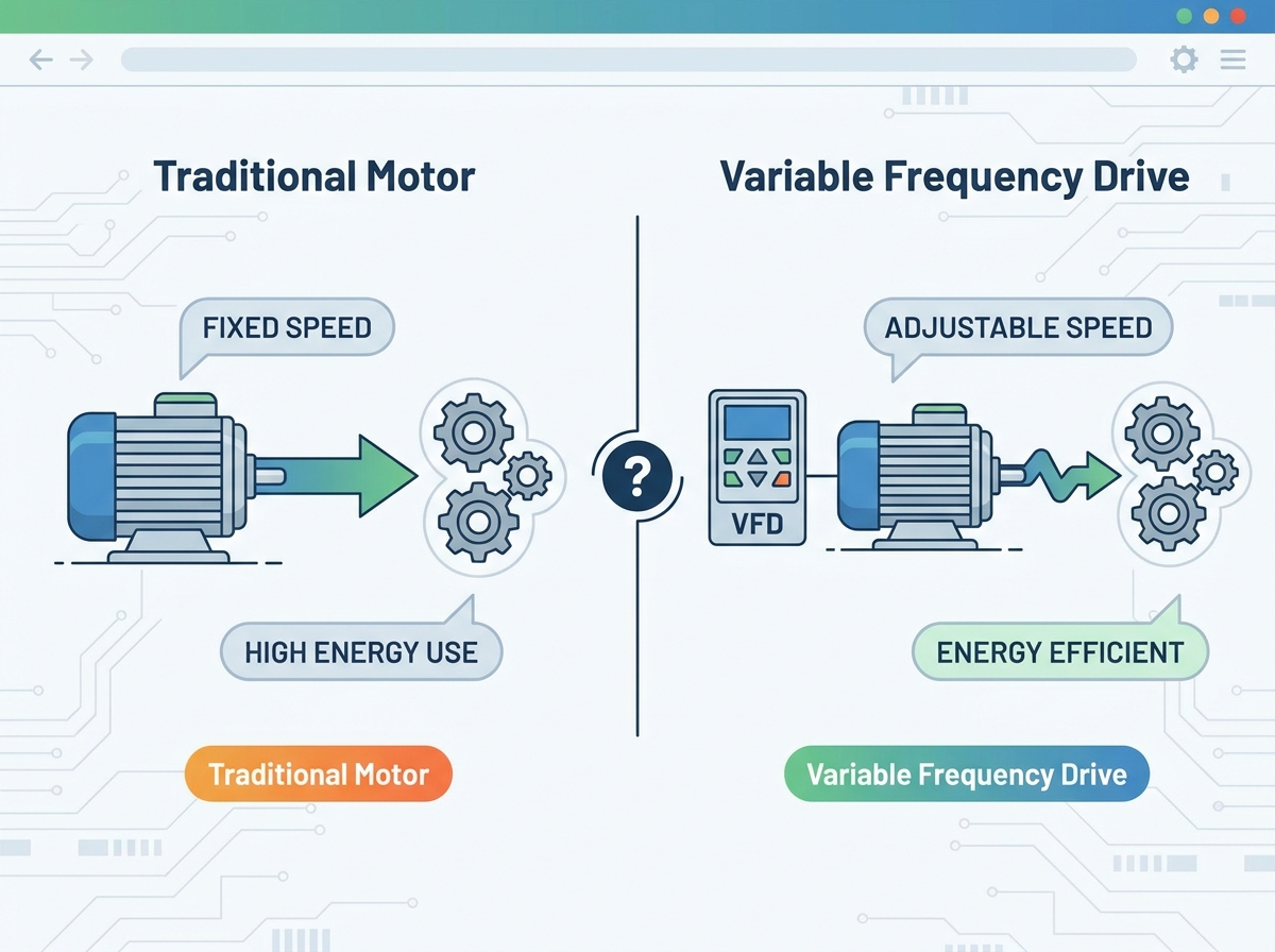 Variable Frequency Drive Installation and Control Panel