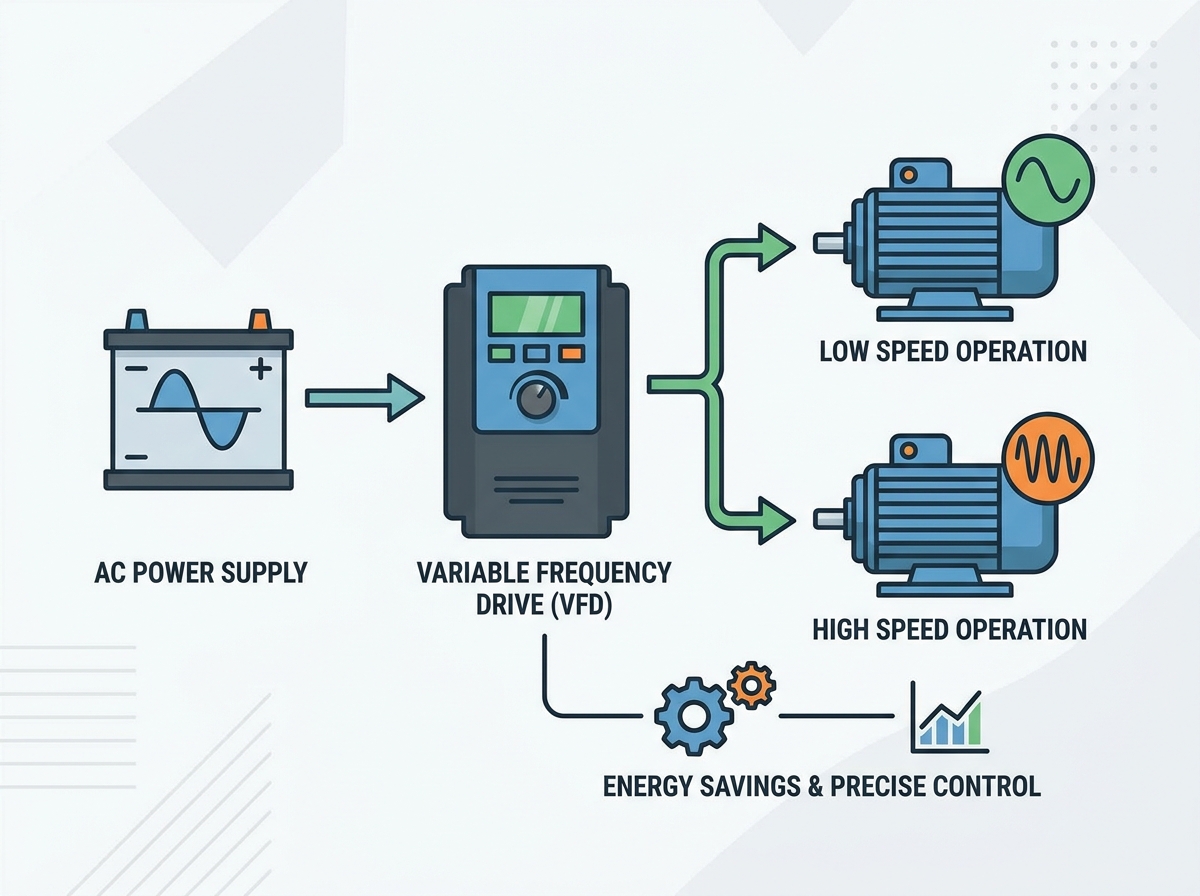 Industrial Variable Frequency Drive Installation
